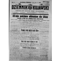 Dziennik Kujawski. 1938, R. 46 nr 65 (20 marca)