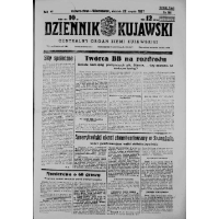 Dziennik Kujawski. 1937, R. 45 nr 192 (22 sierpnia)