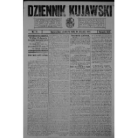 Dziennik Kujawski. 1921, R. 30 nr 12 (16 stycznia)