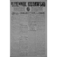 Dziennik Kujawski. 1921, R. 30 nr 27 (4 lutego)