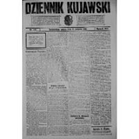 Dziennik Kujawski. 1921, R. 30 nr 178 (6 sierpnia)