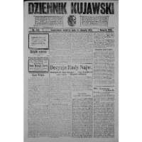 Dziennik Kujawski. 1921, R. 30 nr 185 (14 sierpnia)