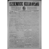 Dziennik Kujawski. 1921, R. 30 nr 203 (6 września)