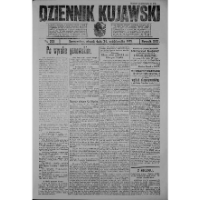 Dziennik Kujawski. 1921, R. 30 nr 245 (24 października)