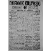 Dziennik Kujawski. 1921, R. 30 nr 246 (26 października)