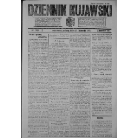 Dziennik Kujawski. 1921, R. 30 nr 260 (12 listopada)