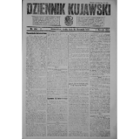 Dziennik Kujawski. 1921, R. 30 nr 263 (16 listopada)