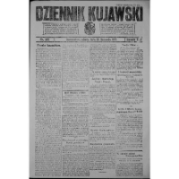 Dziennik Kujawski. 1921, R. 30 nr 266 (19 listopada)
