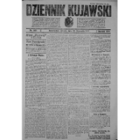 Dziennik Kujawski. 1921, R. 30 nr 268 (22 listopada)