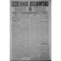 Dziennik Kujawski. 1921, R. 30 nr 272 (26 listopada)