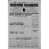 Dziennik Kujawski. 1936, R. 44 nr 257 (4 listopada)