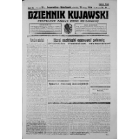 Dziennik Kujawski. 1934, R. 42 nr 39 (18 lutego)