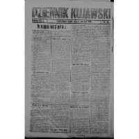 Dziennik Kujawski. 1922, R. 31 nr 130 [właśc. 129] (9 czerwca)