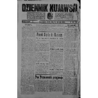 Dziennik Kujawski. 1922, R. 31 nr 139 [właśc. 138] (21 czerwca)
