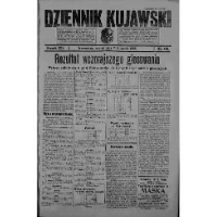 Dziennik Kujawski. 1922, R. 31 nr 255 (7 listopada)