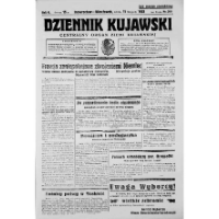 Dziennik Kujawski. 1933, R. 41 nr 260 (11 listopada)