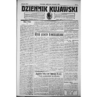 Dziennik Kujawski. 1923, R. 32 nr 9 [właśc. nr 8] (12 stycznia)