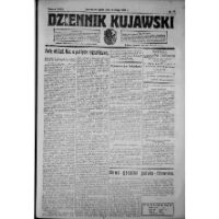 Dziennik Kujawski. 1923, R. 32 nr 38 [właśc. 37] (16 lutego)