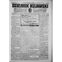 Dziennik Kujawski. 1923, R. 32 nr 106 [właśc. 104] (8 maja)