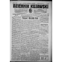 Dziennik Kujawski. 1923, R. 32 nr 109 [właśc. 107] (12 maja)