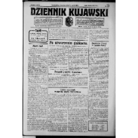 Dziennik Kujawski. 1923, R. 32 nr 124 [właśc. 122] (31 maja)