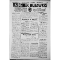 Dziennik Kujawski. 1923, R. 32 nr 133 [właśc. 131] (12 czerwca)