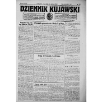 Dziennik Kujawski. 1923, R. 32 nr 129 [właśc. 127] (20 czerwca)