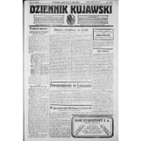 Dziennik Kujawski. 1923, R. 32 nr 165 [właśc. 163] (20 lipca)