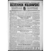 Dziennik Kujawski. 1923, R. 32 nr 193 [właśc. 191] (23 sierpnia)