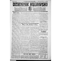 Dziennik Kujawski. 1923, R. 32 nr 198 [właśc. 196] (29 sierpnia)