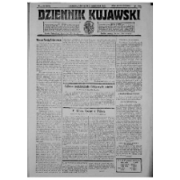 Dziennik Kujawski. 1923, R. 32 nr 233 [właśc. 231] (9 października)