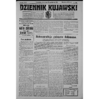 Dziennik Kujawski. 1923, R. 32 nr 251 [właśc. 249] (30 października)
