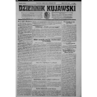 Dziennik Kujawski. 1923, R. 32 nr 259 [właśc. 257] (9 listopada)