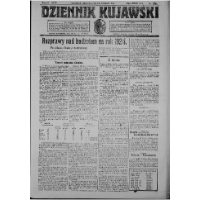 Dziennik Kujawski. 1923, R. 32 nr 276 [właśc. 274] (29 listopada)