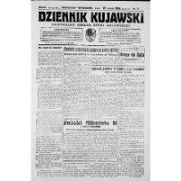 Dziennik Kujawski. 1932, R. 40 nr 21 (27 stycznia)