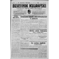 Dziennik Kujawski. 1932, R. 40 nr 179 (6 sierpnia)