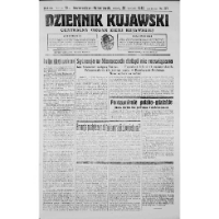 Dziennik Kujawski. 1932, R. 40 nr 275 (29 listopada)