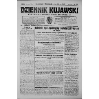 Dziennik Kujawski. 1931, R. 39 nr 109 (12 maja)