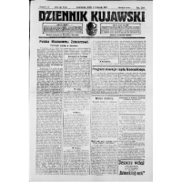 Dziennik Kujawski. 1925, R. 34 nr 256 (4 listopada)